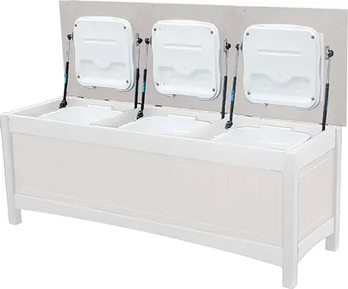 Triple 60 Quart Ice Chest