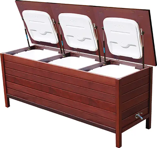 Triple 60 Quart Ice Chest