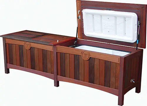 Double 100 Quart Ice Chest