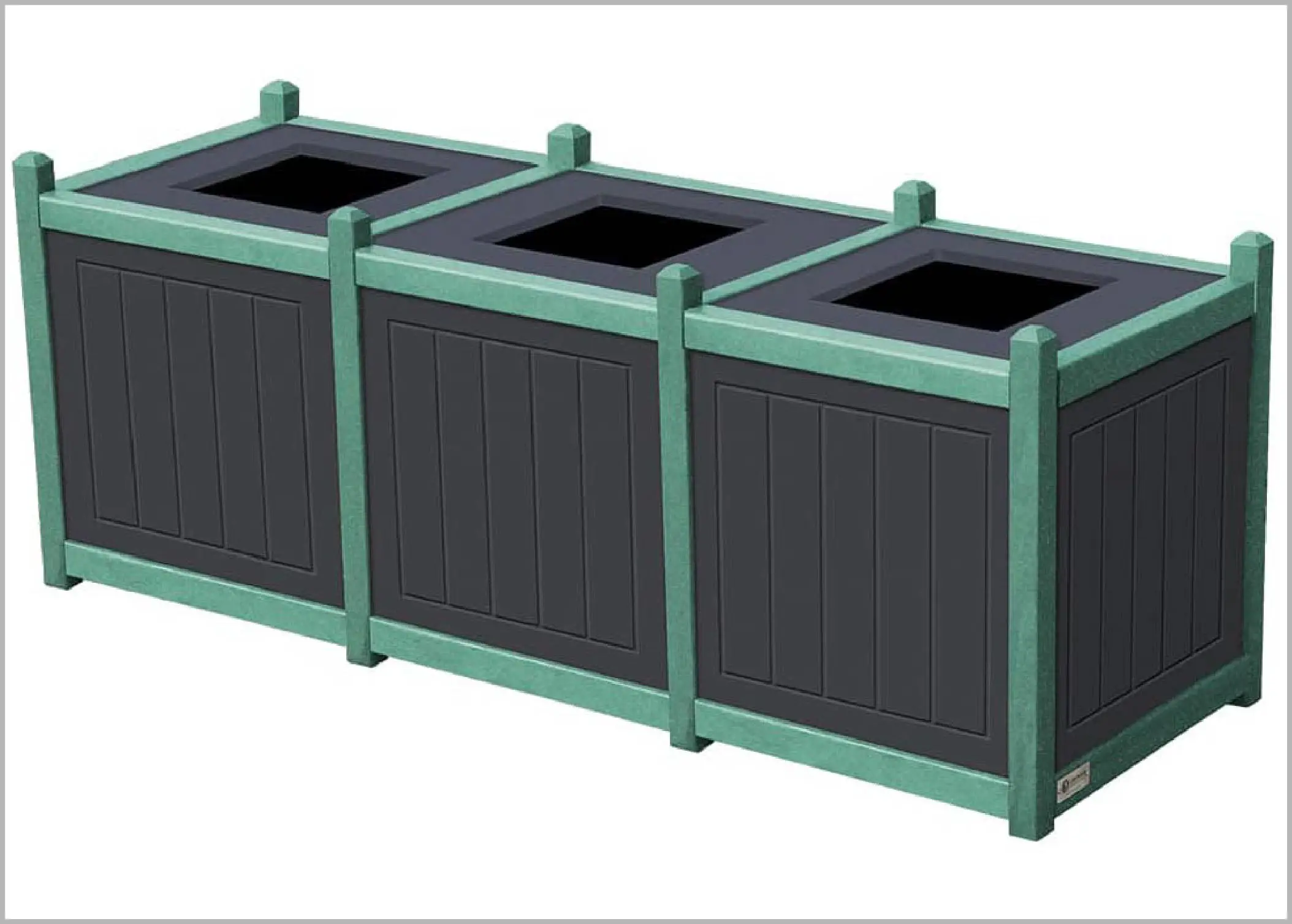 original Triple 15 Gallon Waste Enclosure