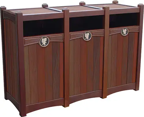 26 Gallon Triple Waste Enclosure